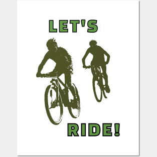 Let's Ride Posters and Art